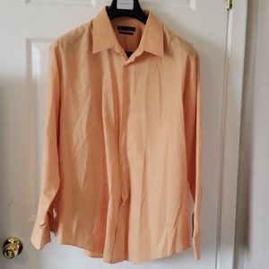 Geoffrey Beene fitted wrinkle free dress shirt